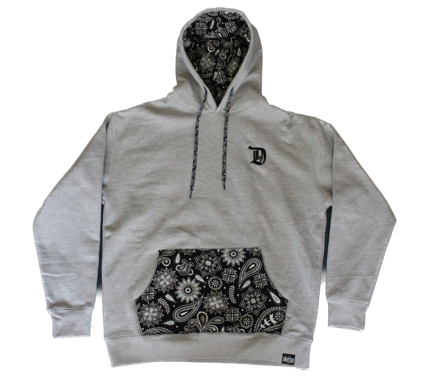 DRKSDE Paisley "D" Hoodie