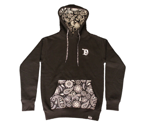 DRKSDE Paisley "D" Hoodie